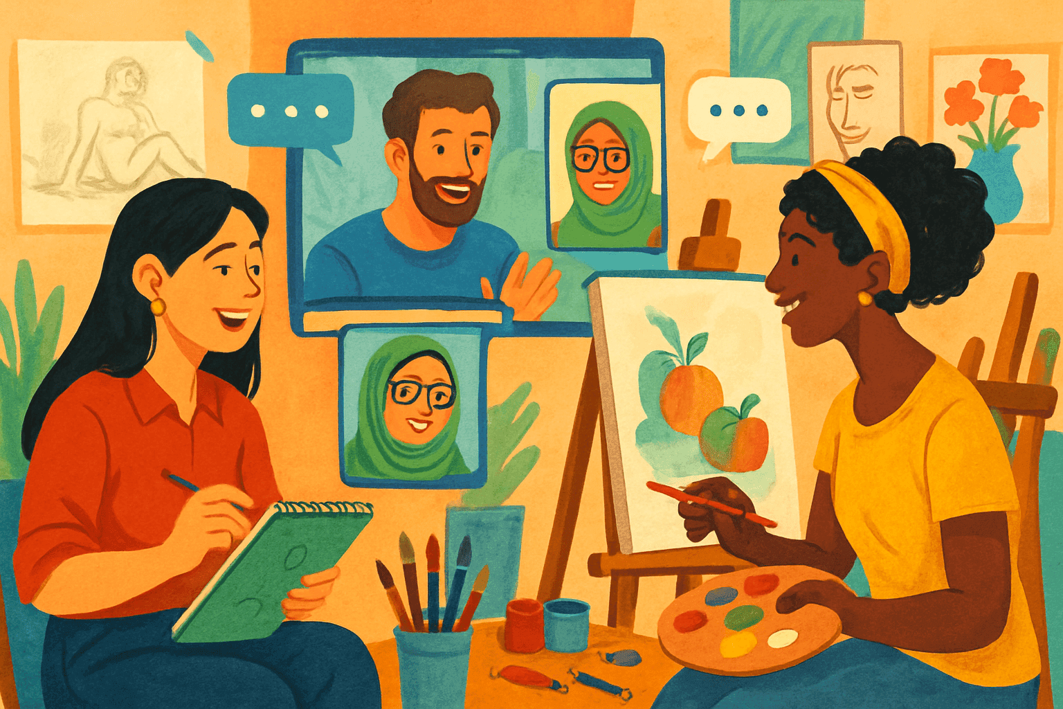 Art & Drawing Chat Rooms: Meet Fellow Creators Worldwide